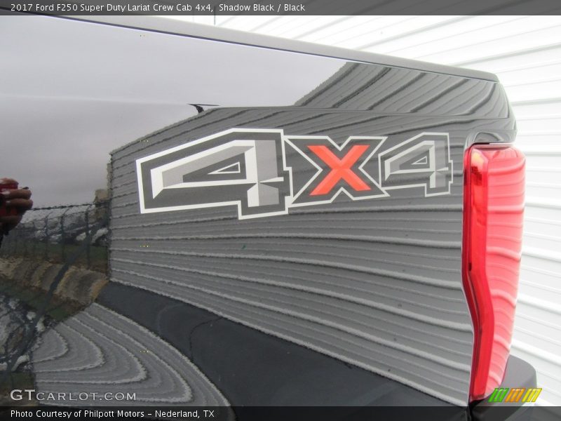 Shadow Black / Black 2017 Ford F250 Super Duty Lariat Crew Cab 4x4