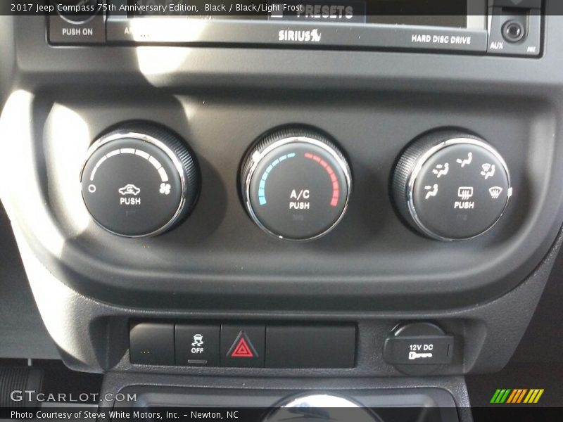 Controls of 2017 Compass 75th Anniversary Edition