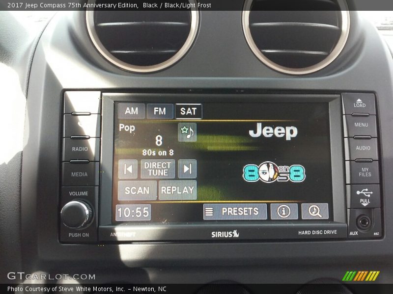 Controls of 2017 Compass 75th Anniversary Edition