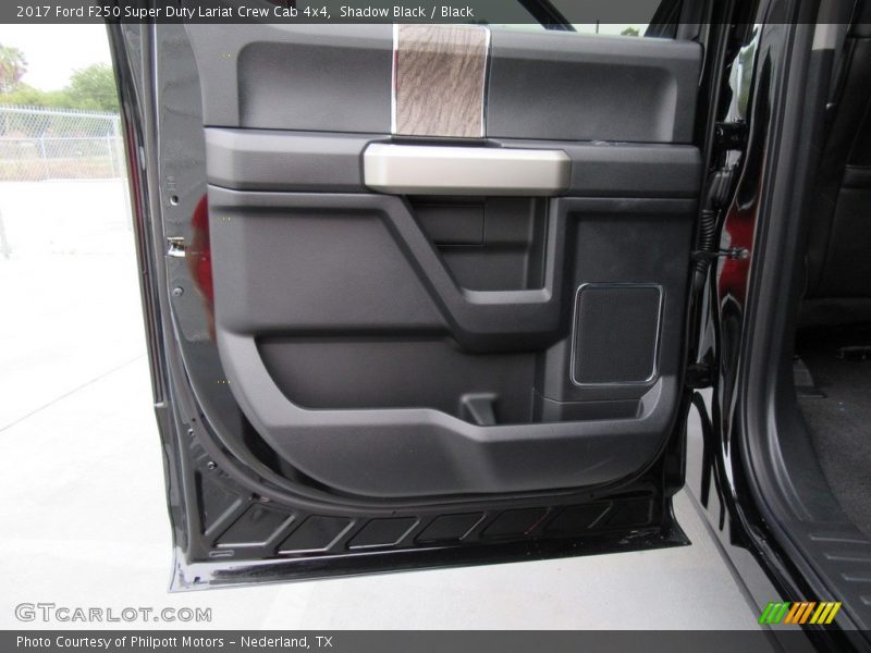 Shadow Black / Black 2017 Ford F250 Super Duty Lariat Crew Cab 4x4