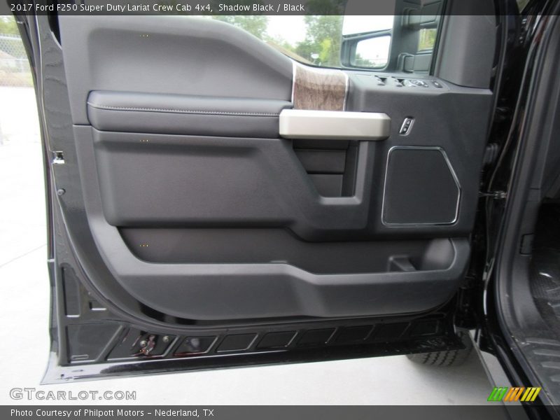 Shadow Black / Black 2017 Ford F250 Super Duty Lariat Crew Cab 4x4