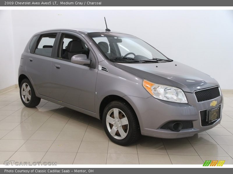 Medium Gray / Charcoal 2009 Chevrolet Aveo Aveo5 LT