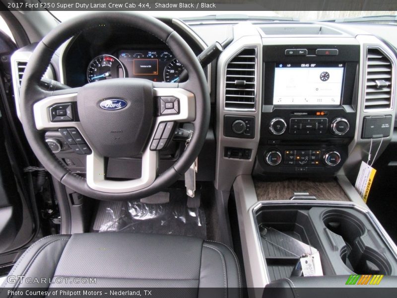 Dashboard of 2017 F250 Super Duty Lariat Crew Cab 4x4