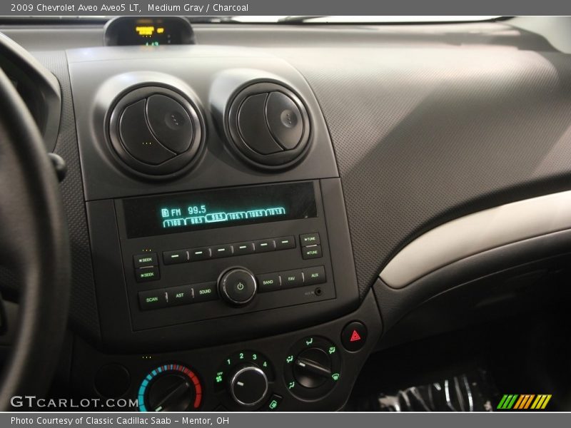 Medium Gray / Charcoal 2009 Chevrolet Aveo Aveo5 LT