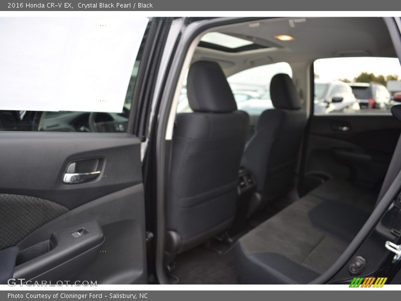 Crystal Black Pearl / Black 2016 Honda CR-V EX