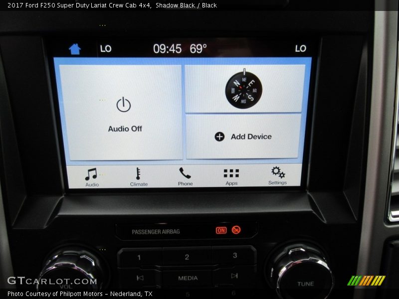 Shadow Black / Black 2017 Ford F250 Super Duty Lariat Crew Cab 4x4