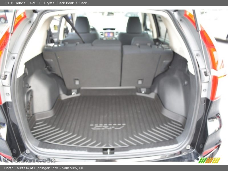 Crystal Black Pearl / Black 2016 Honda CR-V EX