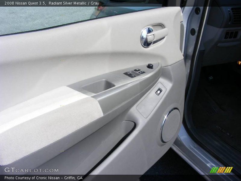 Radiant Silver Metallic / Gray 2008 Nissan Quest 3.5