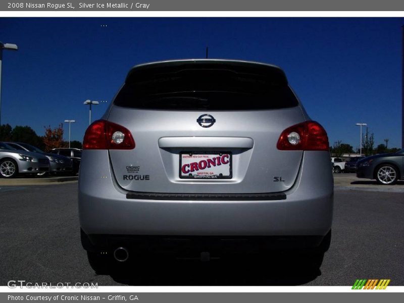 Silver Ice Metallic / Gray 2008 Nissan Rogue SL