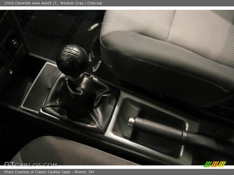 Medium Gray / Charcoal 2009 Chevrolet Aveo Aveo5 LT