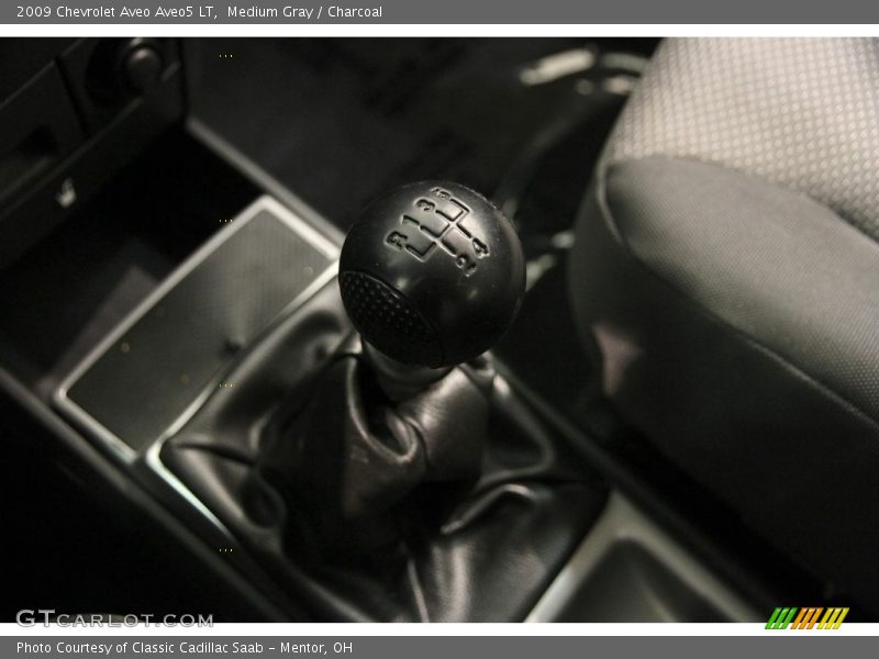 Medium Gray / Charcoal 2009 Chevrolet Aveo Aveo5 LT
