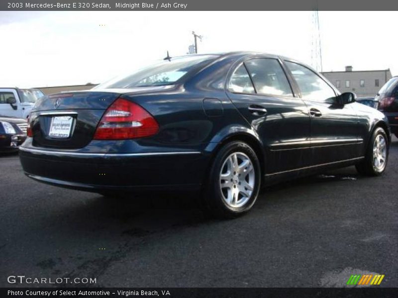 Midnight Blue / Ash Grey 2003 Mercedes-Benz E 320 Sedan