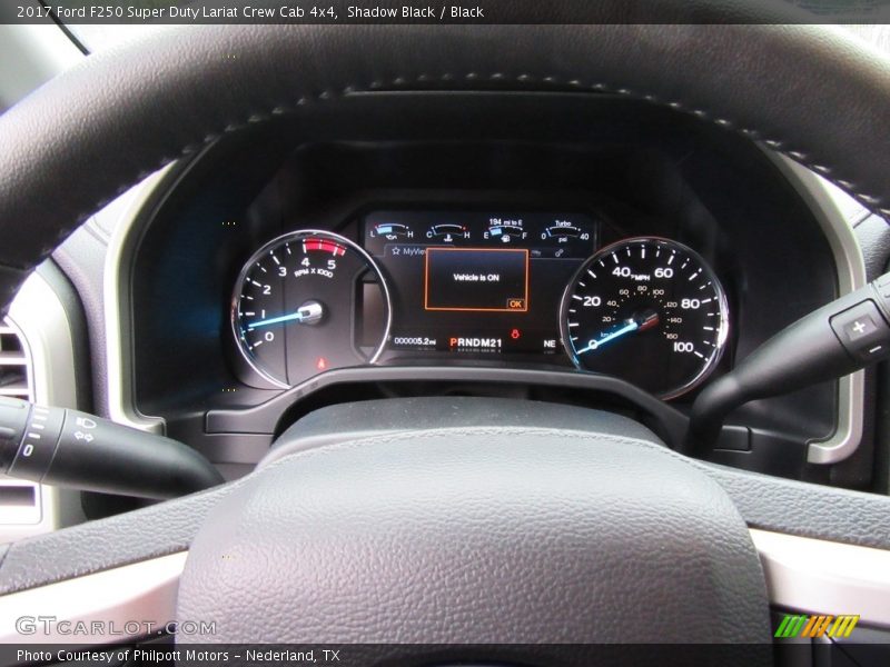 Shadow Black / Black 2017 Ford F250 Super Duty Lariat Crew Cab 4x4