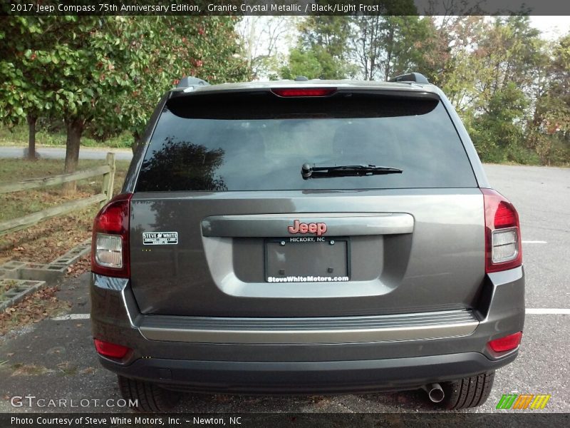 Granite Crystal Metallic / Black/Light Frost 2017 Jeep Compass 75th Anniversary Edition