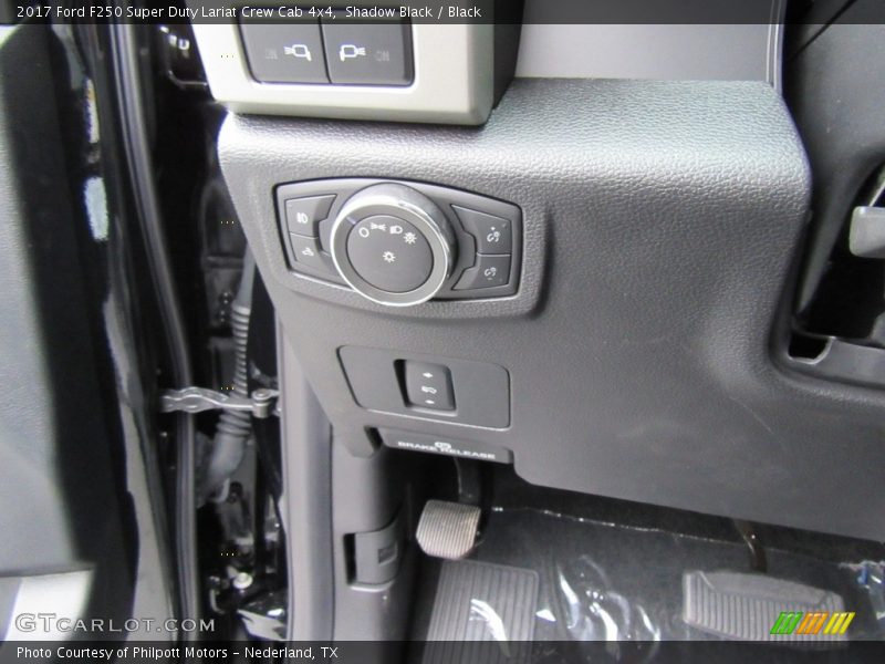 Shadow Black / Black 2017 Ford F250 Super Duty Lariat Crew Cab 4x4