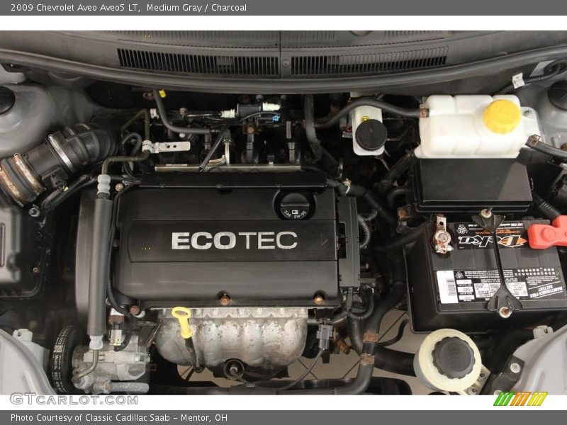 Medium Gray / Charcoal 2009 Chevrolet Aveo Aveo5 LT