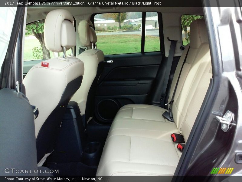 Rear Seat of 2017 Compass 75th Anniversary Edition