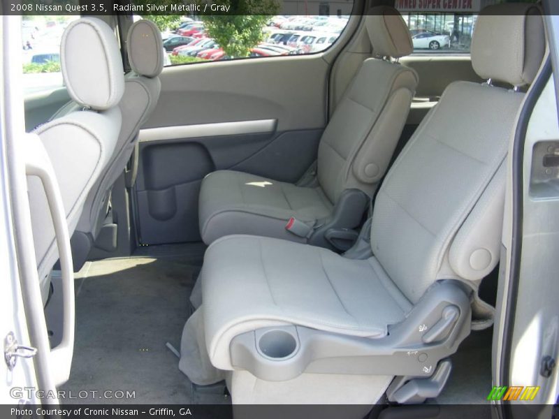 Radiant Silver Metallic / Gray 2008 Nissan Quest 3.5