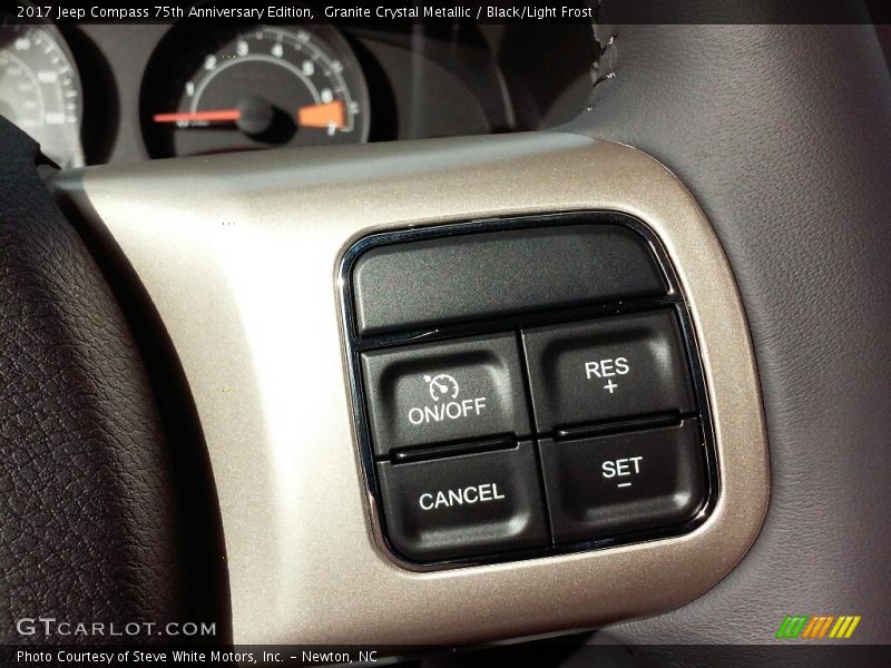 Controls of 2017 Compass 75th Anniversary Edition