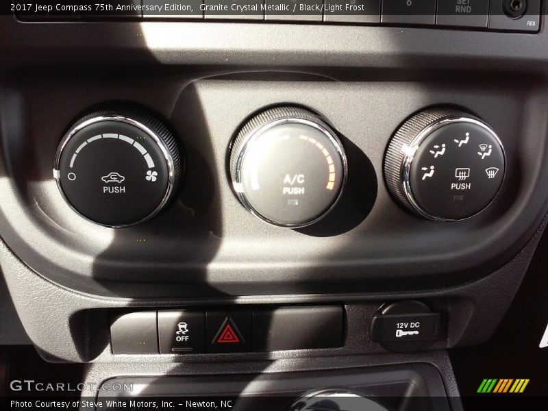 Controls of 2017 Compass 75th Anniversary Edition