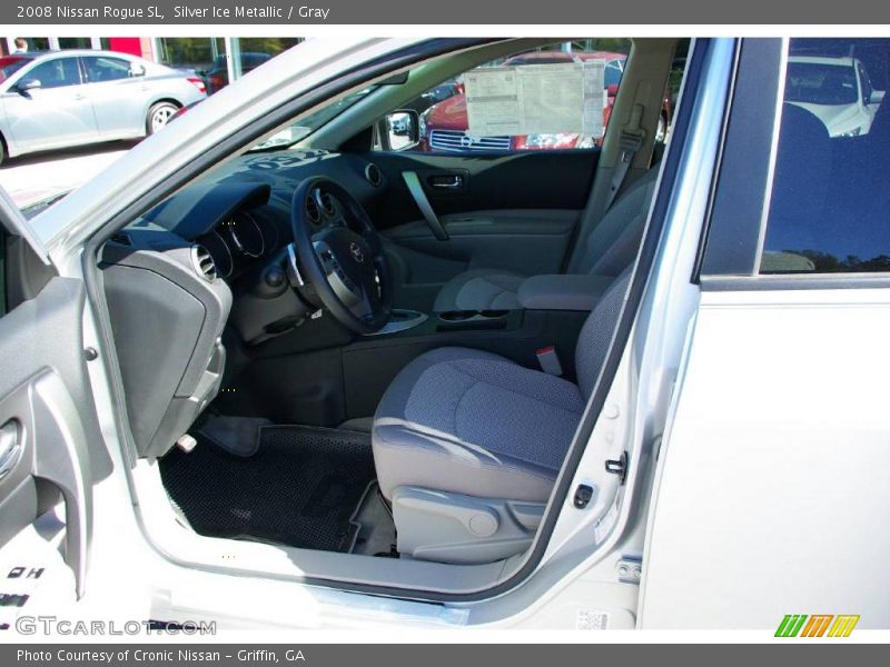 Silver Ice Metallic / Gray 2008 Nissan Rogue SL