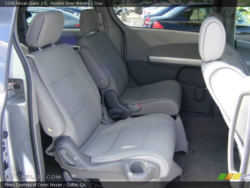 Radiant Silver Metallic / Gray 2008 Nissan Quest 3.5