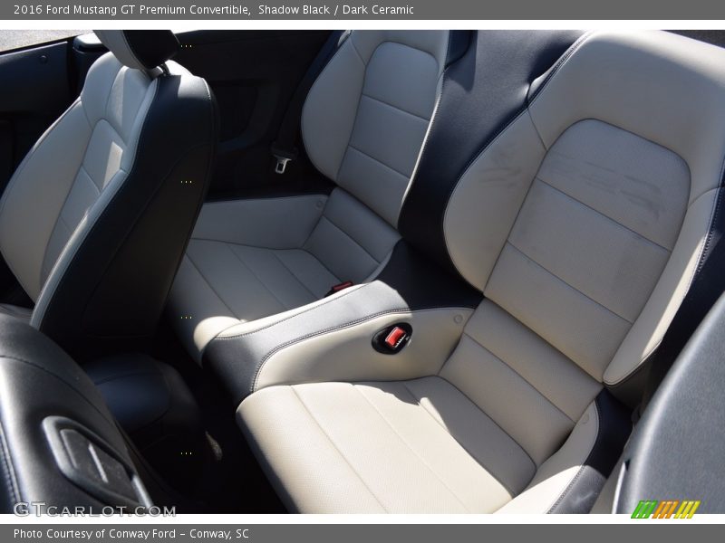 Shadow Black / Dark Ceramic 2016 Ford Mustang GT Premium Convertible