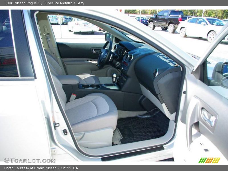 Silver Ice Metallic / Gray 2008 Nissan Rogue SL
