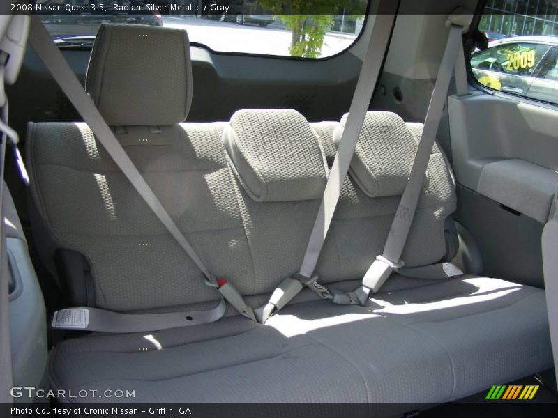 Radiant Silver Metallic / Gray 2008 Nissan Quest 3.5
