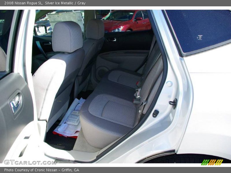 Silver Ice Metallic / Gray 2008 Nissan Rogue SL