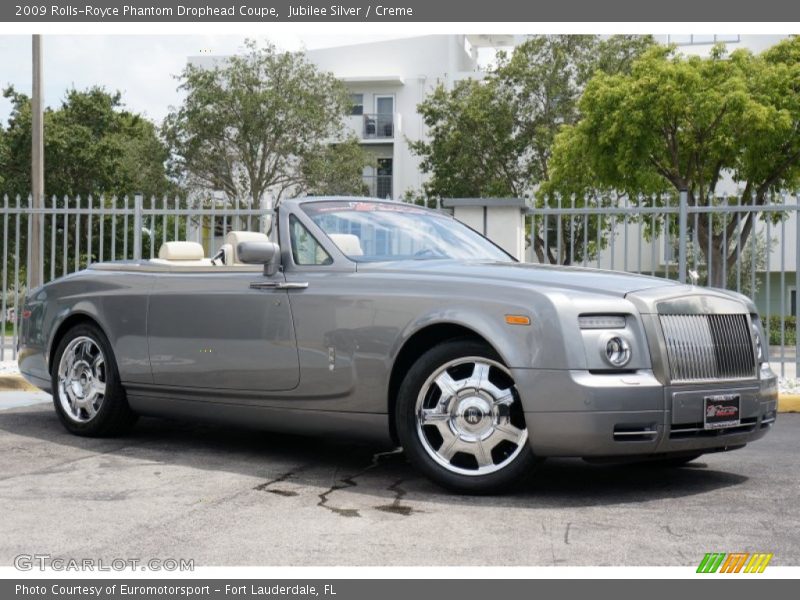 Jubilee Silver / Creme 2009 Rolls-Royce Phantom Drophead Coupe