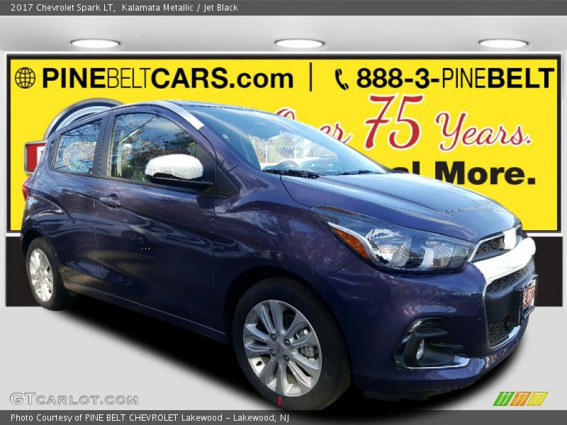 Kalamata Metallic / Jet Black 2017 Chevrolet Spark LT