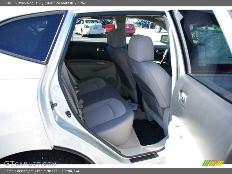 Silver Ice Metallic / Gray 2008 Nissan Rogue SL