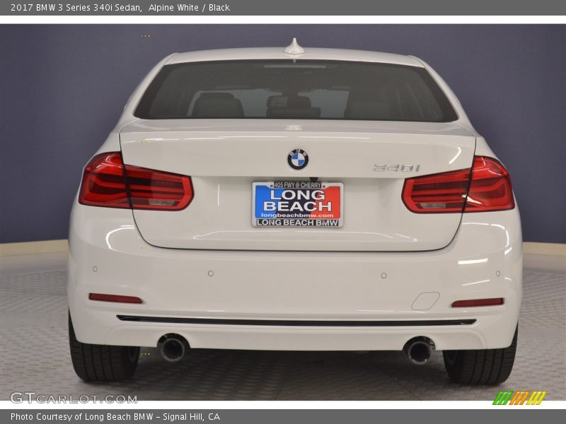 Alpine White / Black 2017 BMW 3 Series 340i Sedan
