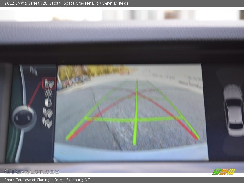 Space Gray Metallic / Venetian Beige 2012 BMW 5 Series 528i Sedan