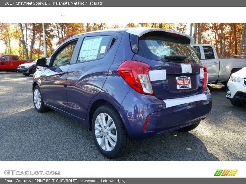 Kalamata Metallic / Jet Black 2017 Chevrolet Spark LT
