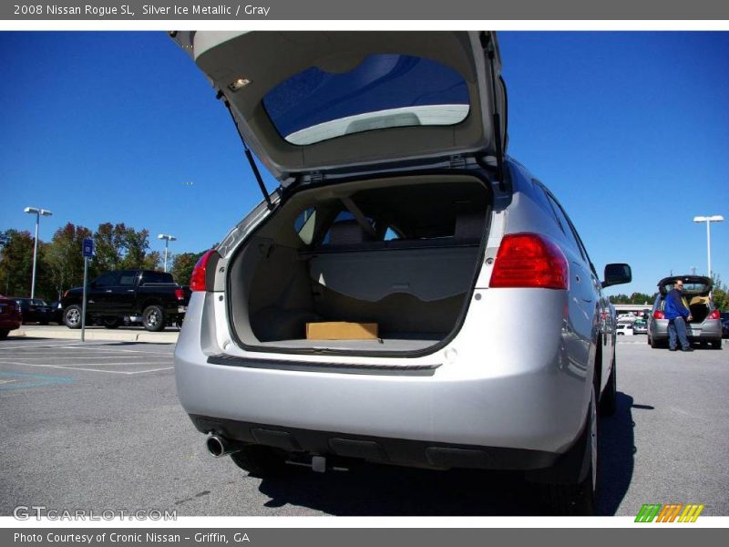 Silver Ice Metallic / Gray 2008 Nissan Rogue SL