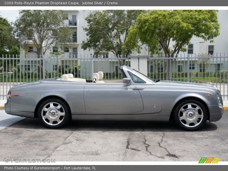 Jubilee Silver / Creme 2009 Rolls-Royce Phantom Drophead Coupe