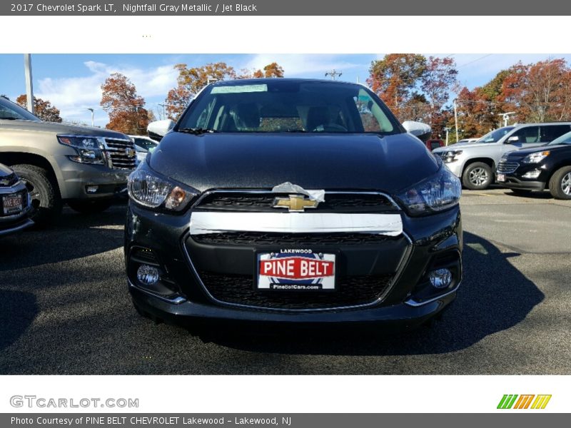 Nightfall Gray Metallic / Jet Black 2017 Chevrolet Spark LT