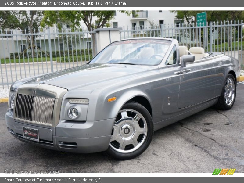 Jubilee Silver / Creme 2009 Rolls-Royce Phantom Drophead Coupe