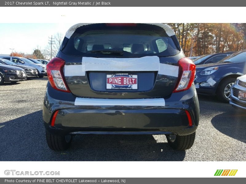Nightfall Gray Metallic / Jet Black 2017 Chevrolet Spark LT