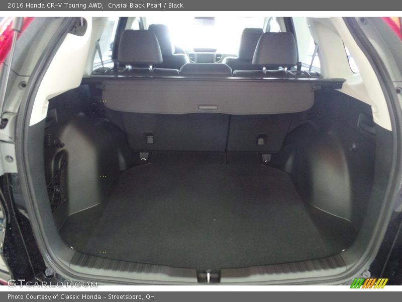 Crystal Black Pearl / Black 2016 Honda CR-V Touring AWD