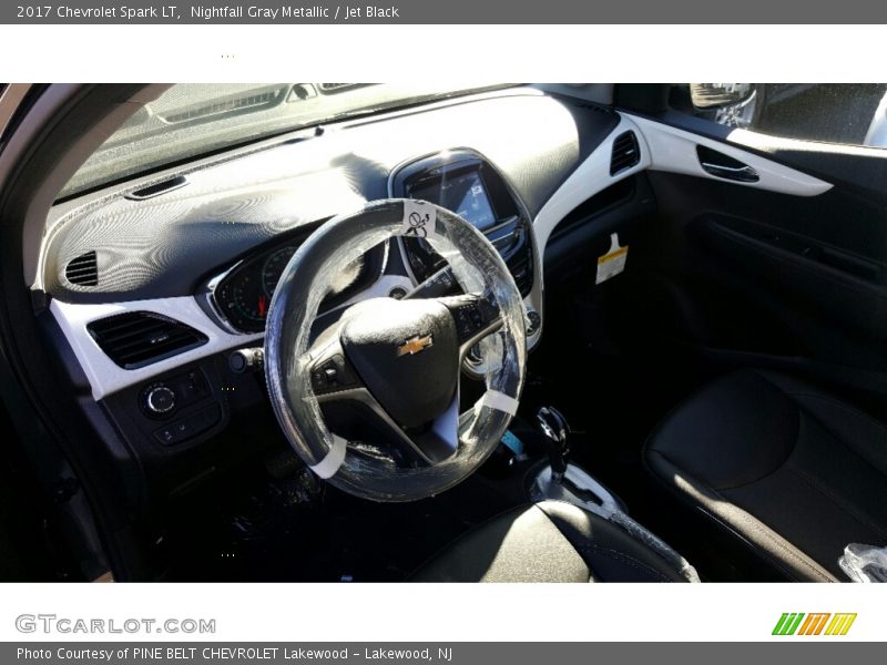 Nightfall Gray Metallic / Jet Black 2017 Chevrolet Spark LT