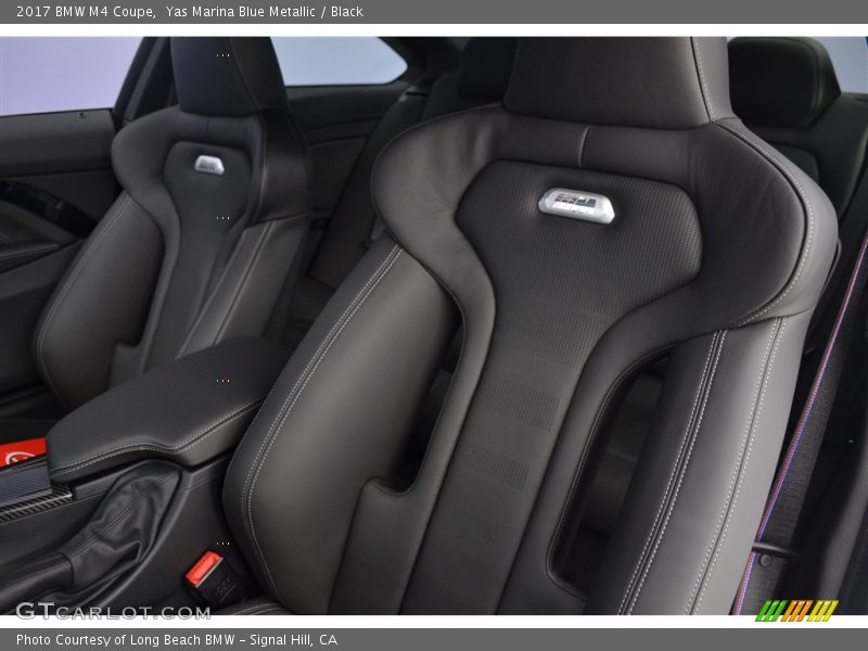Yas Marina Blue Metallic / Black 2017 BMW M4 Coupe