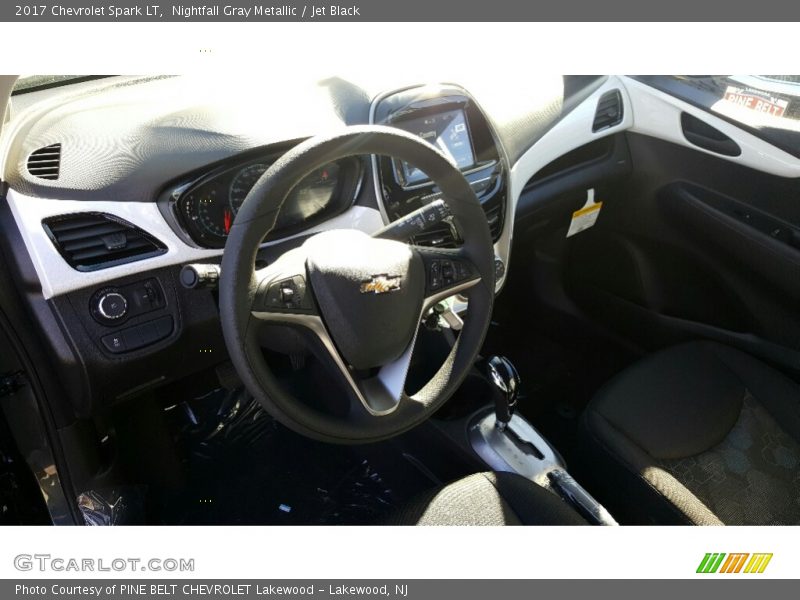 Nightfall Gray Metallic / Jet Black 2017 Chevrolet Spark LT