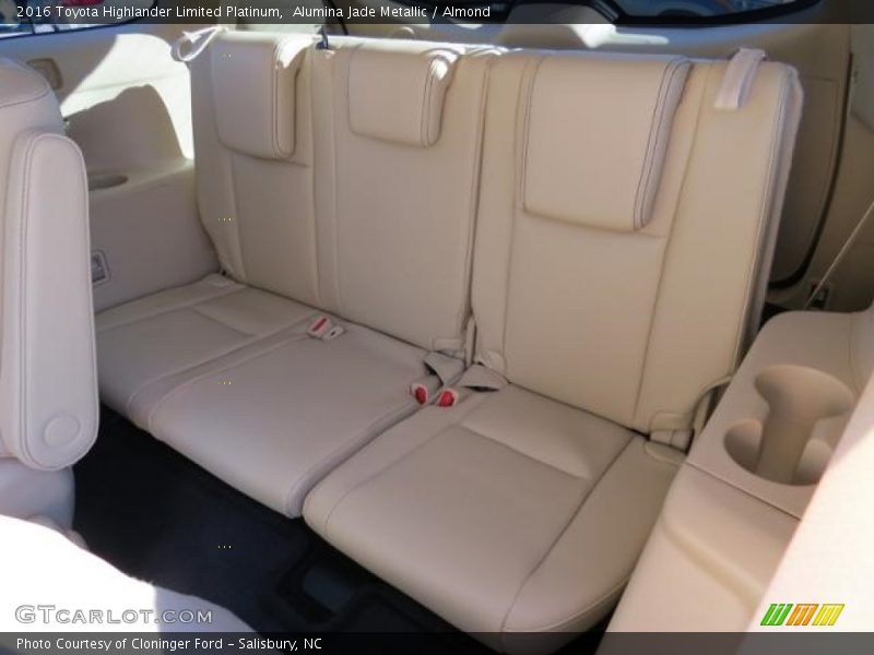 Alumina Jade Metallic / Almond 2016 Toyota Highlander Limited Platinum