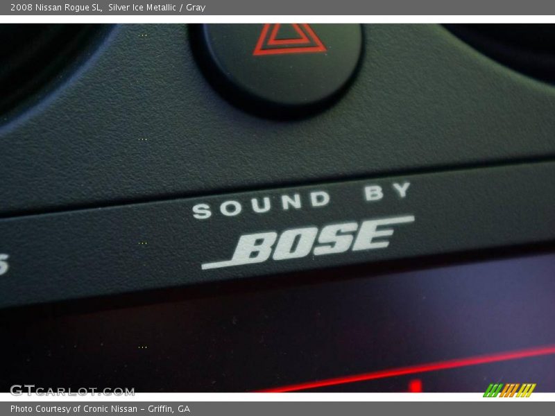 Silver Ice Metallic / Gray 2008 Nissan Rogue SL