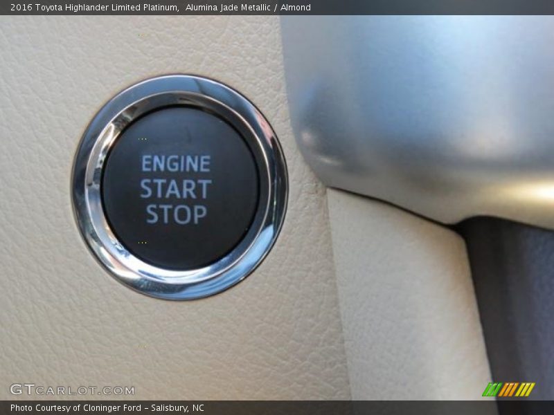 Alumina Jade Metallic / Almond 2016 Toyota Highlander Limited Platinum