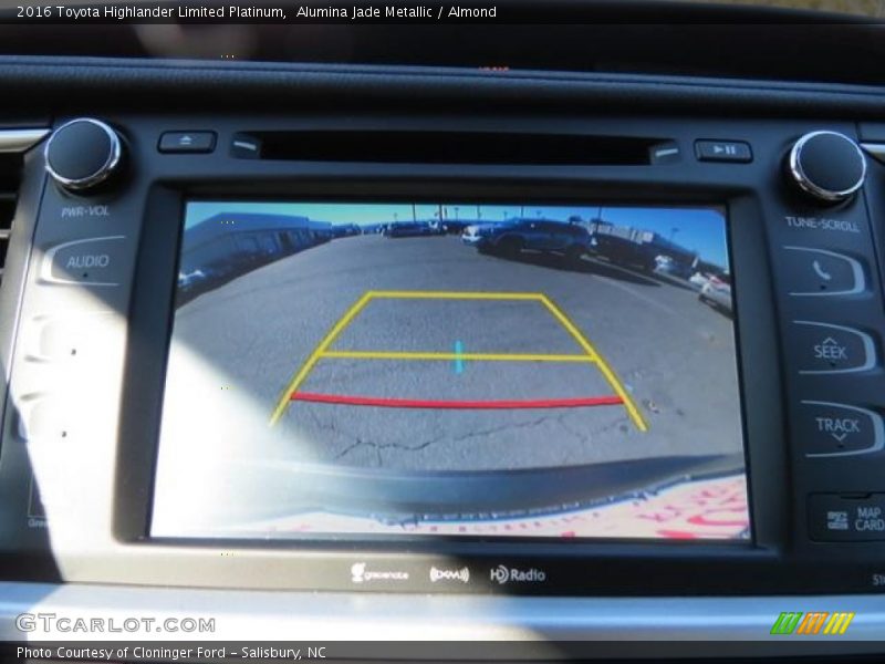 Alumina Jade Metallic / Almond 2016 Toyota Highlander Limited Platinum