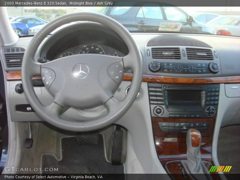 Midnight Blue / Ash Grey 2003 Mercedes-Benz E 320 Sedan